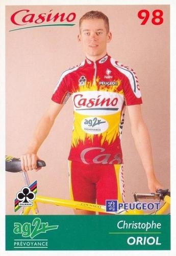 1998 Casino-AG2R #NNO Christophe Oriol Front